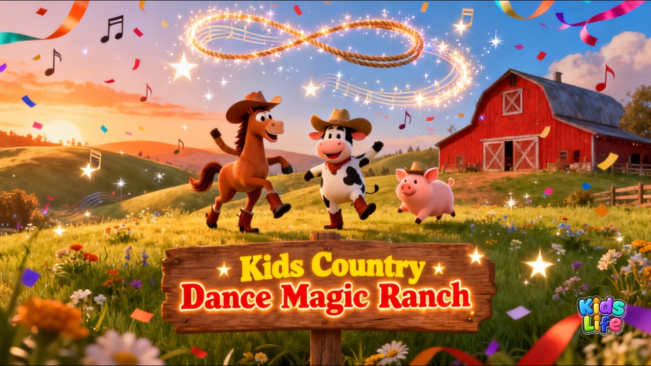 Country Dance Magic | Kids Barnyard Performance - YouTube