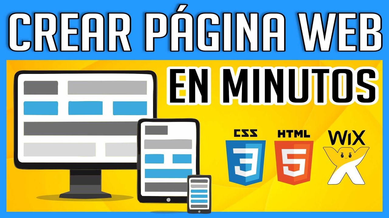 Como crear una web