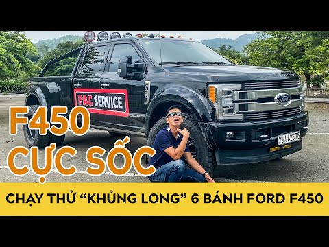 Chạy thử "khủng long" 6 bánh Ford F450 Super Duty nó như thế này | Autodaily