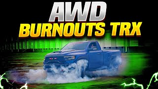BABY RAMTRX Does Crazy AWD Burnouts 🤯