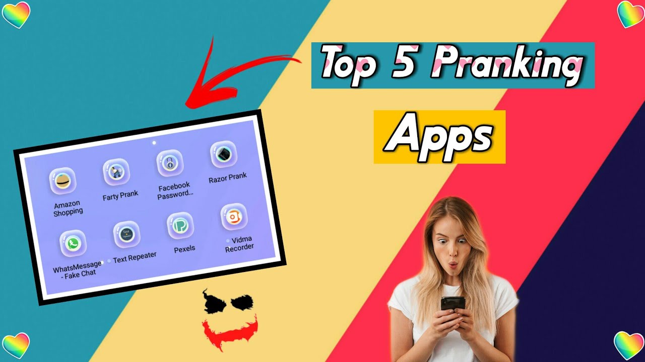 TOP 5 Apps for Prank 2021 - Addictive APPS ! | Funnest Prank, Msg Prank, Call Prank #technicalakshit