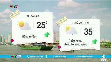 Dự báo thời tiết cà phê sáng 7/5/2021: Nam Bộ mưa giông về chiều tối | VTVWDB