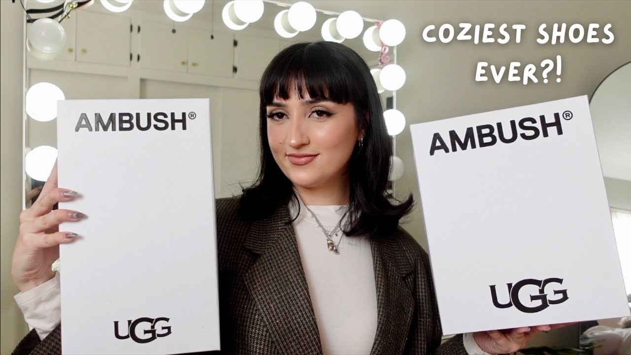 unboxing *new* ambush ugg shoes + styling outfits