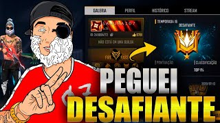  FREE FIRE AO VIVO  GO TOP 1 GLOBAL! CONTA GEMADA ? SOLO RANKED DO RUSHADÃO  LIVE ON  