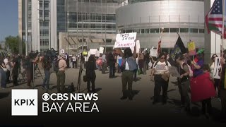 San Jose protest calls for end to ICE raids; began as rally against homeless sweeps