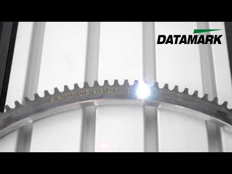 Laser marking on automotive steel gear
