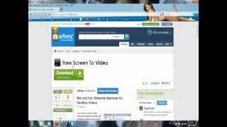 Desktop aufnehmen mit Free Screen To Video screenshot 5