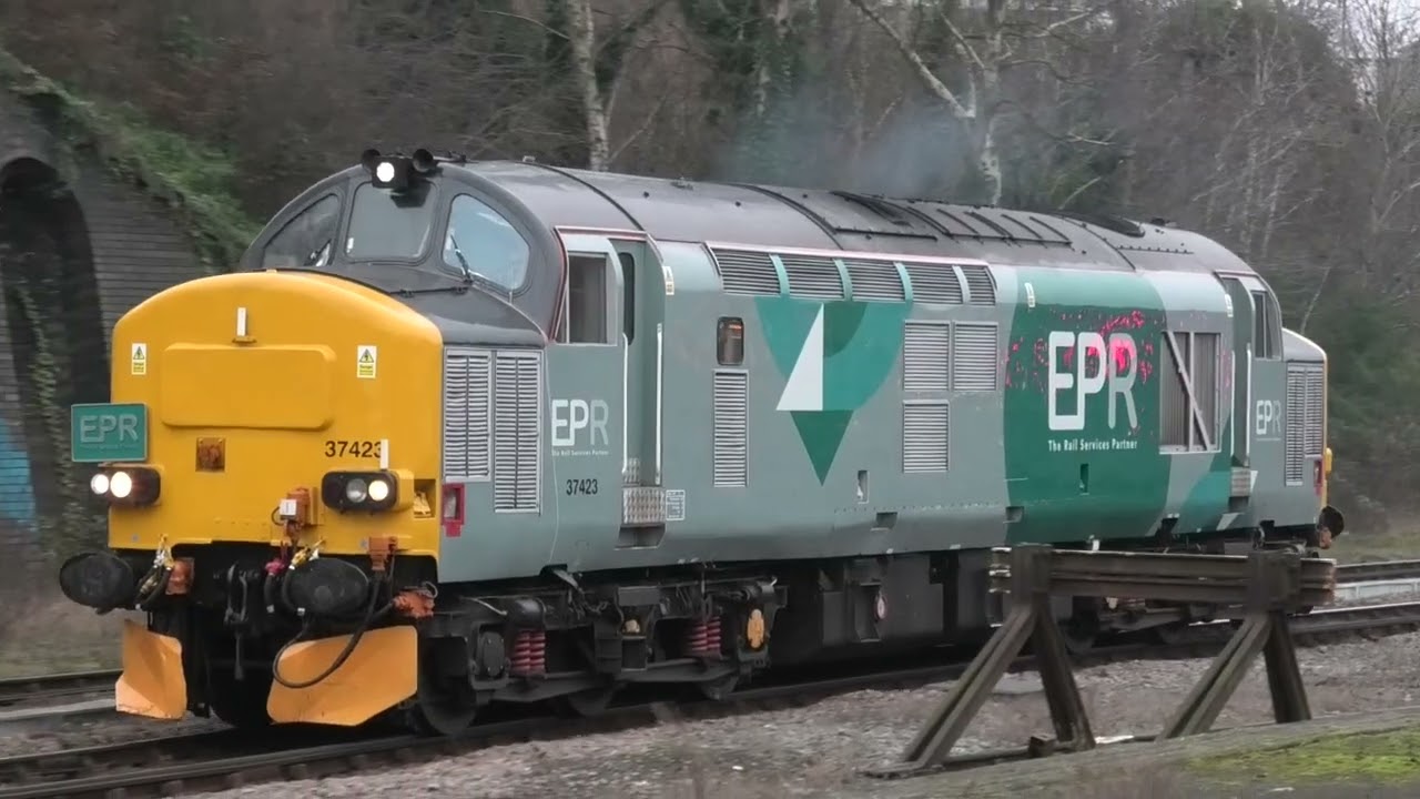 37423 Departing Leicester LIP Depot Back to Colwich on Tue 3rd Feb 2026