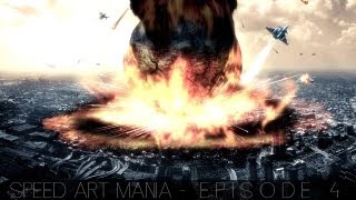 Speed Art Mania Ep4 - Meteor Hit Earth