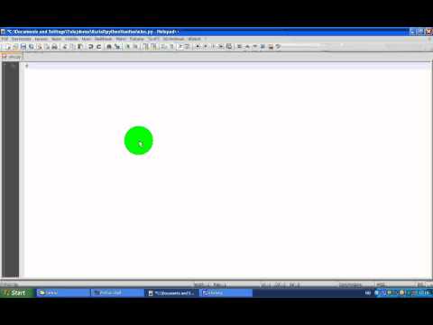 PYTHON videó tutorial 1.rész
