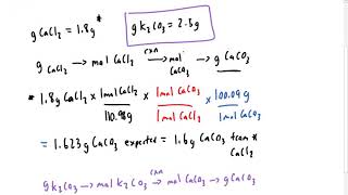 CHEM 111 Lab 10: Gravimetric Analysis and Limiting Reactants Lecture