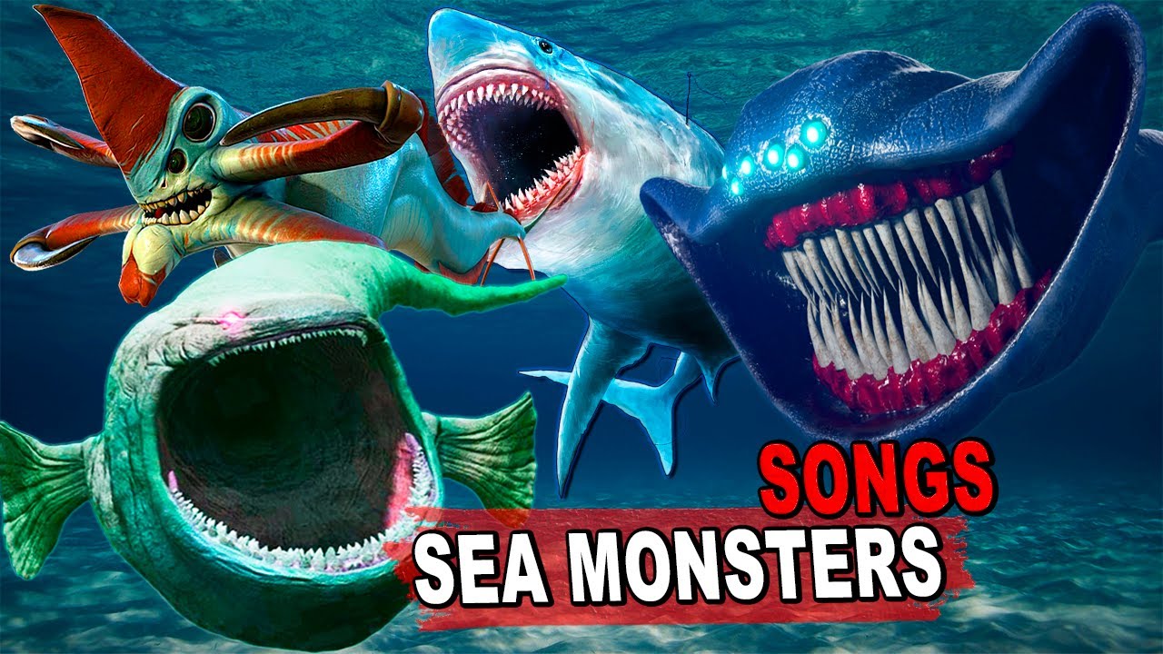 All Sea Monsters That Actually Exists - Horror Songs Animations