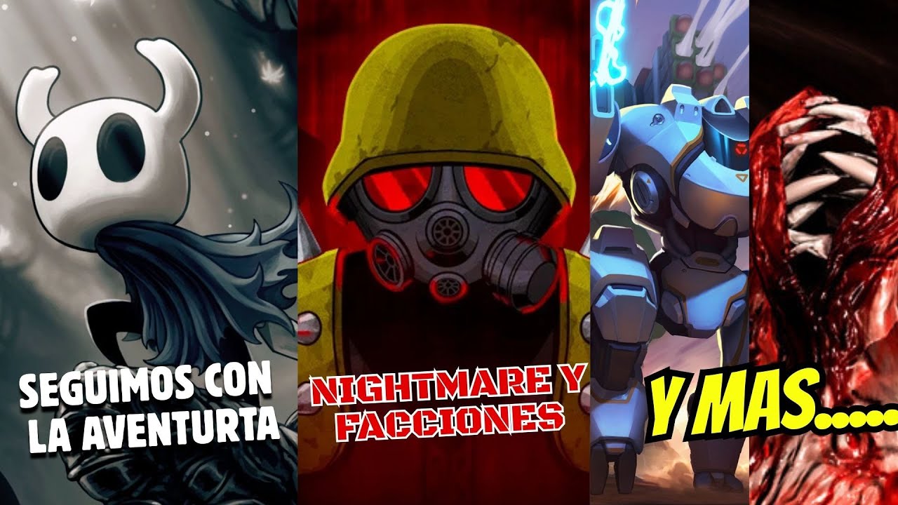 HOLLOW KNIGHT Y JUEGO VARIADO