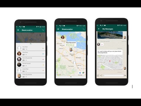 Shared Location App Demo Android/Firebase