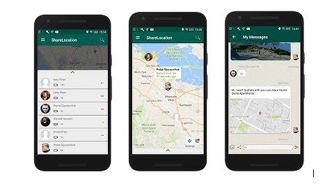 Shared Location App Demo Android/Firebase