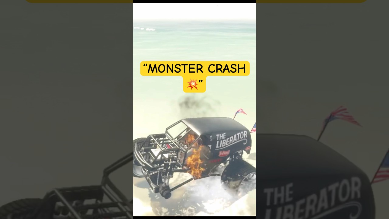 GTA V FRANKLIN MONSTER TRUCK STUNT 😱 GALAT HO GAYA! 