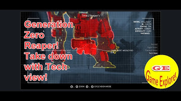 Generation Zero Reaper Solo Takedown. Tips and Lots of Tech Views!
