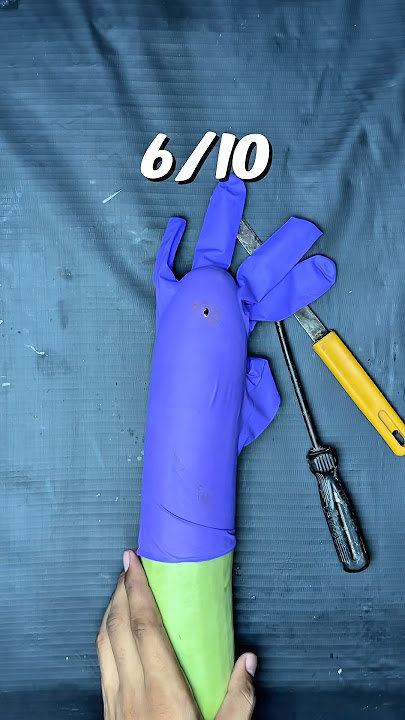 UNCUTABLE SURGICAL GLOVES 😱