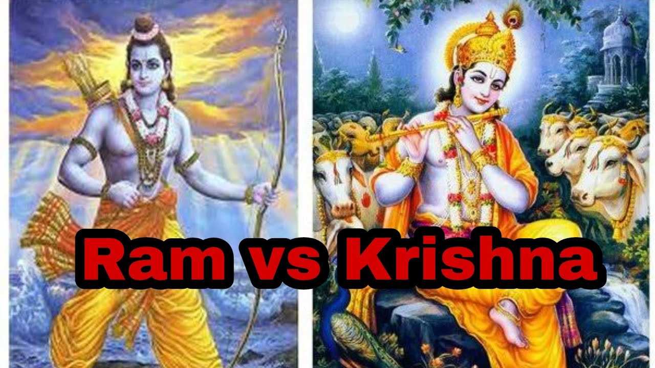 Ram or Krishna Who Is Better|| Ram Is Better Than Krishna?|| Krishna vs ...