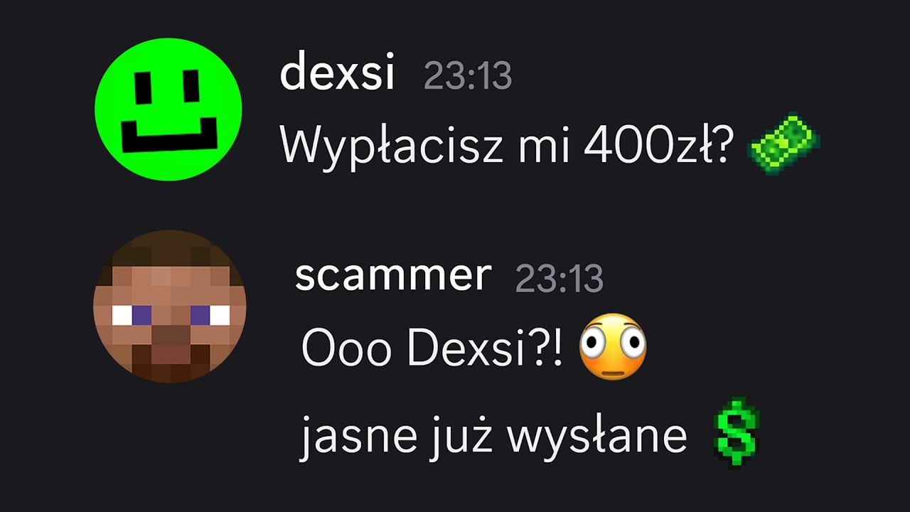 Udaję YouTuberów, by Sprawdzić SCAM Serwer w Minecraft