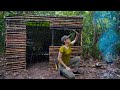 Solo 3 Days Camping At My Bushcraft - Building Great Shelter In Rainforest