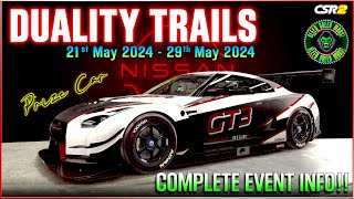 CSR2 | 🔥DUALITY TRAILS🔥 (GOLD CUP)