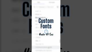 Add your fonts to Canva - Use any font you want in your designs  #canvatutorial #canvapro #canvahack