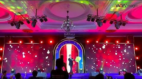 SUNTORY PEPSICO - ẢO THUẬT TƯƠNG TÁC LED - NHÃ KT | WOWMAGIC