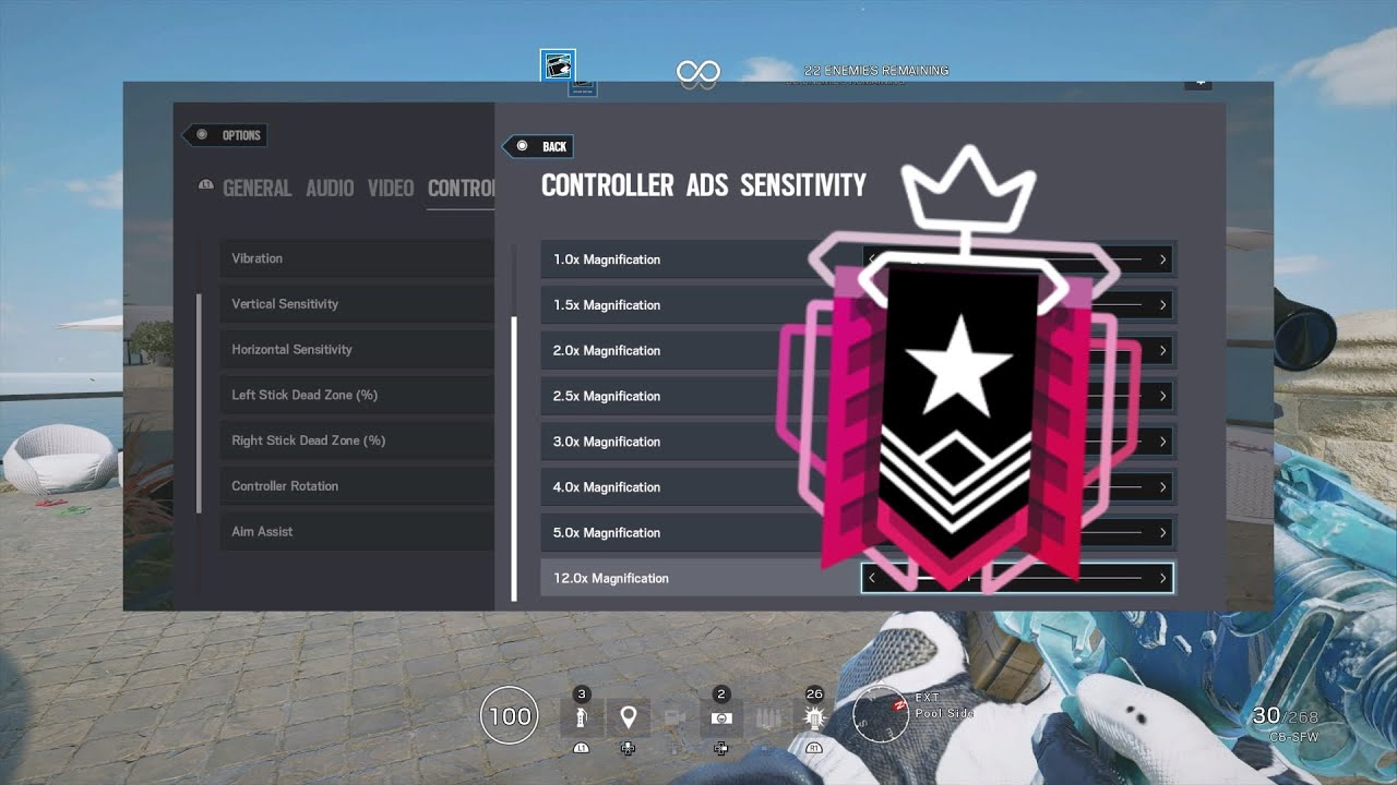 No Recoil Sensitivity For Shadow Legacy Showcase - Rainbow Six Siege