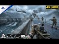 (PS5) Dam Under Siege Silent Infiltration | Call of Duty Ultra-Realistic Gameplay 4K