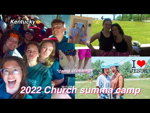 Summer Camp Vlog 2022 - Come With Us To Church Camp!! Camp Crossings