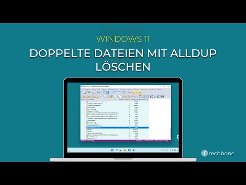 Doppelte Dateien mit AllDup finden und löschen [Windows 11]