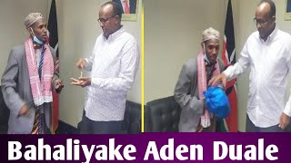 Bahali Yake Atembea Kutoka North Eastern Kutafuta Kazi Kwa Mheshimiwa Aden Duale.