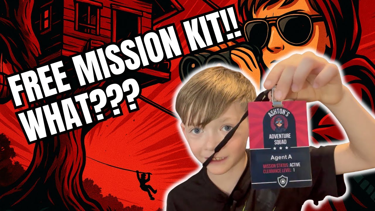 Free Spy Mission Kit for Kids! Become an Official Squad Member