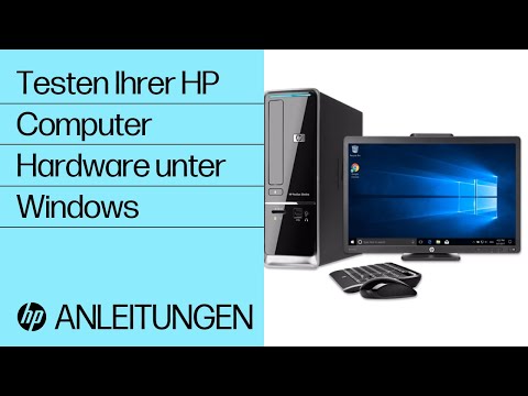Testen Ihrer HP Computer Hardware unter Windows