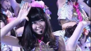 Zetsumetsu Kurokami Shoujo (NMB48) | #SaitamaSuperArena2012 #AKB48