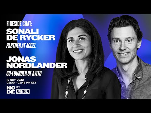 Fireside: Jonas Nordlander, Avito and Sonali de Rycker Accel - Key Leadership Learnings for Founders