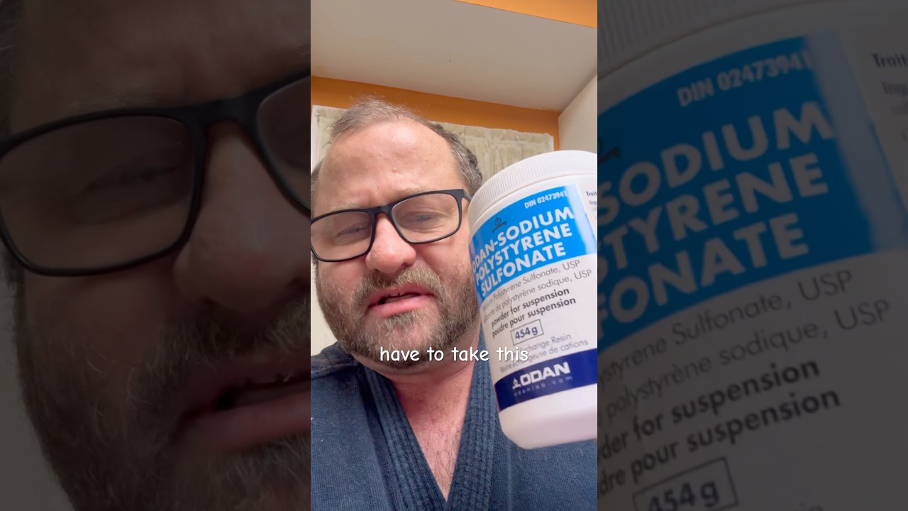 Хроническая болезнь почек 3 стадии — это не шутка! Лечение высокого уровня калия требует применен...