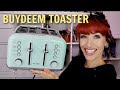 SUPER CUTE, RETRO LOOKING TOASTER | Buydeem 4-Slice Toaster Review