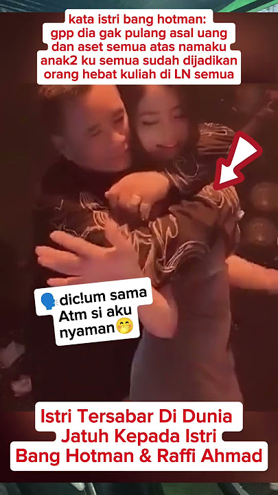 Hanya istri hotman paris yang sabarnya tiada batas #shorts #hotman #raffiahmad