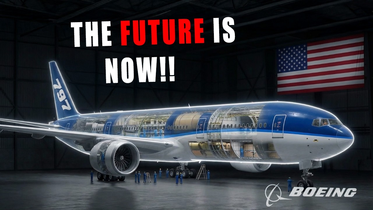 Как будет построен гигантский Boeing 797
