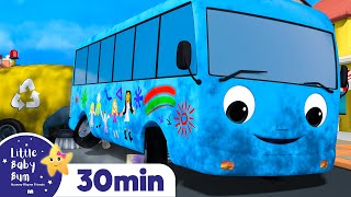 little colour buses more nursery rhymes and kids songs little baby bum