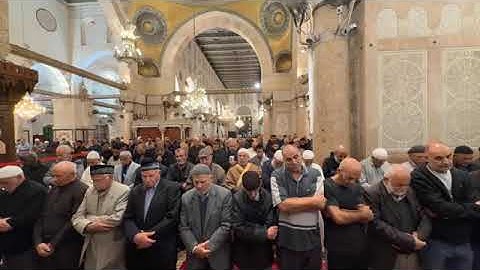 صلاة الفجر للشيخ يوسف ابو سنينه من المسجد الأقصى المبارك 3 جمادى الآخرة 1447 من سورة الفرقان 