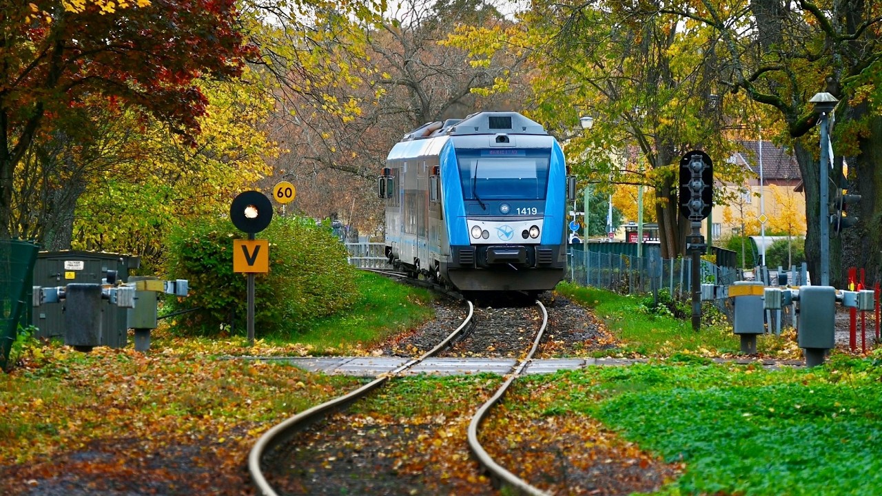 Swedish trains part 108 - Kinnekulle Railway 