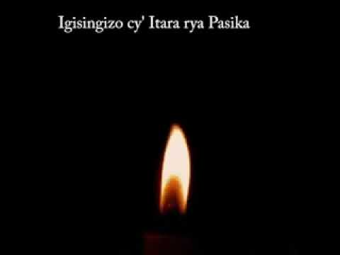 Igisingizo Cy Itara Rya Pasika Exultet In Kinyarwanda By Egide NDUWAYEZU Igisingizo Cy Itara Rya Pasika Exultet In Kinyarwanda By Egide NDUWAYEZU