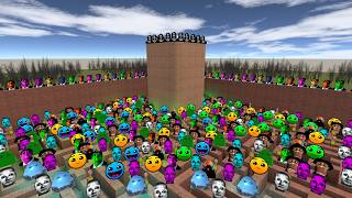 POV Angry Munci & All Nextbot Family Chaos In GMod #nextbots #garrysmod