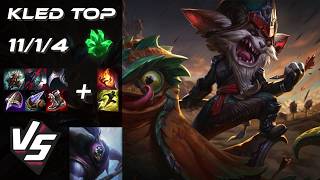 TOP Kled vs Jax - NA Challenger Patch 26.13