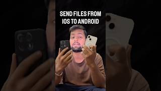 How to send files from iPhone to android #shorts