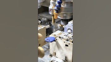 Floating pin keys machining by automated CNC machine