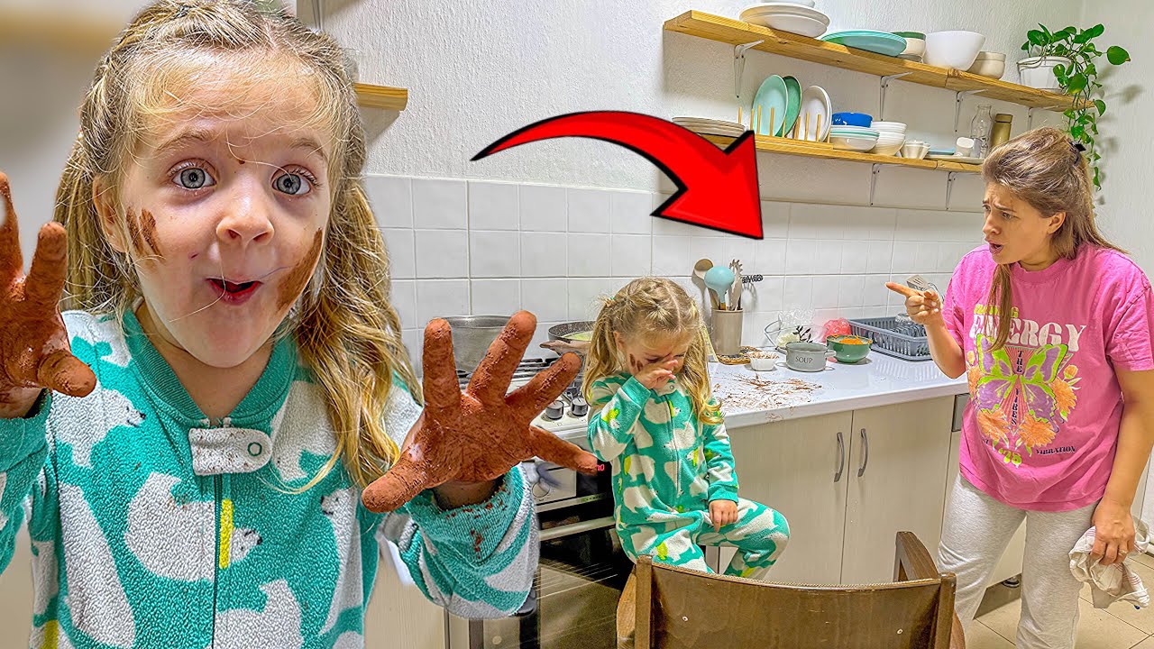 MELANIA face ŞOTII la BUCATARIE/ Am ars PRAJITURA?